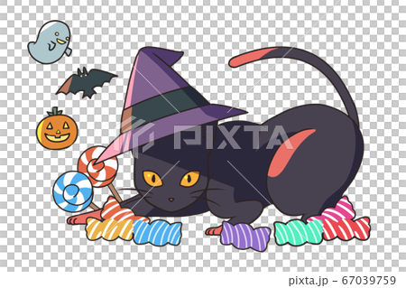 黒猫とお菓子 黒猫とお菓子 67039759