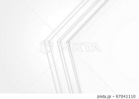 抽象的な背景-幾何学模様-レイヤードスタイル-白 抽象的な背景-幾何学模様-レイヤードスタイル-白 67041110