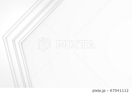 抽象的な背景-幾何学模様-レイヤードスタイル-白 抽象的な背景-幾何学模様-レイヤードスタイル-白 67041112