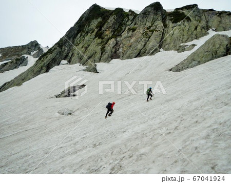 剱岳　長次郎谷　右俣の登攀 67041924