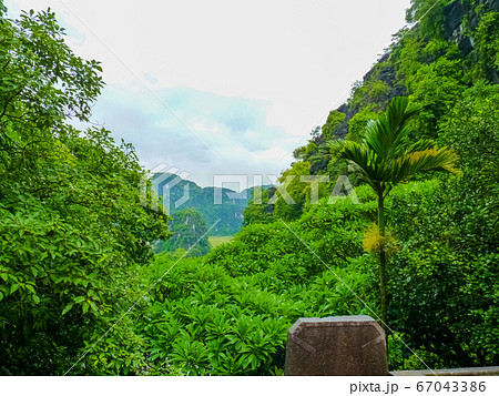 Thai Vi temple on Tam Coc river, Ninh Binh, Thai Vi temple on Tam Coc river, Ninh Binh, 67043386