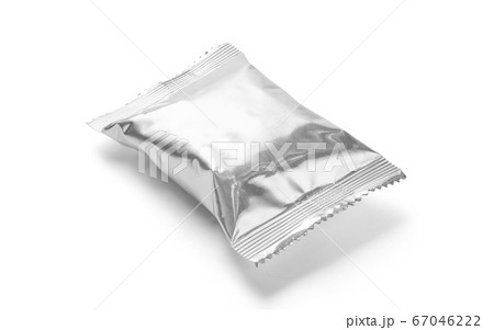 blank packaging aluminum foil snack pouch for product design mock-up blank packaging aluminum foil snack pouch for product design mock-up 67046222