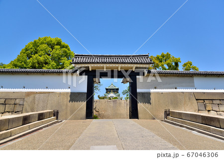 大阪城　桜門 67046306