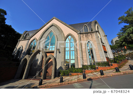 教会 聖堂 十字架 67048324