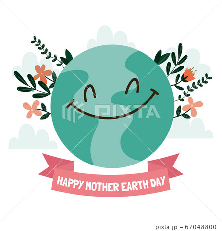 Happy mother earth day card 67048800