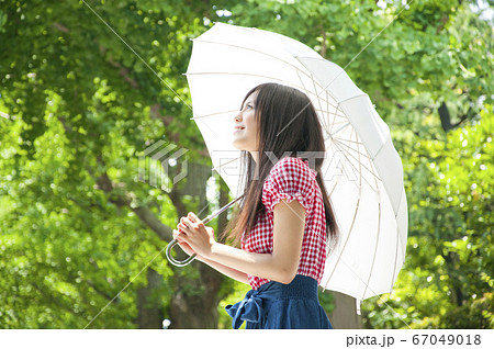 日傘をさす女1 【6号】 クロード・モネ 【 額縁が選べる 額入り