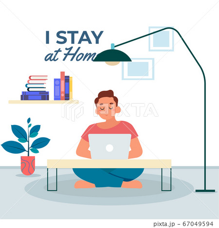 Stay at home poster Stay at home poster 67049594