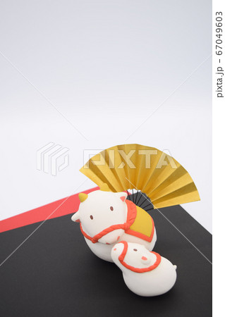 うしの土鈴 年賀状2021 丑年 うしの土鈴 年賀状2021 丑年 67049603