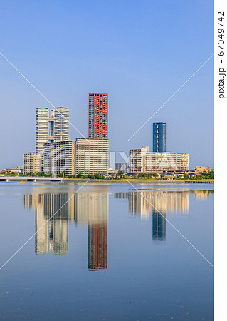 御島水域の朝風景(香椎海岸遊歩道 アイランドシティ) 【福岡市東区】 御島水域の朝風景(香椎海岸遊歩道 アイランドシティ) 【福岡市東区】 67049742