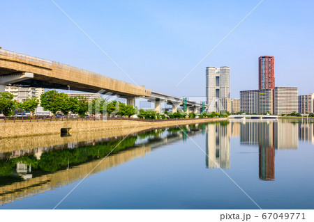 御島水域の朝風景(香椎海岸遊歩道 アイランドシティ) 【福岡市東区】 御島水域の朝風景(香椎海岸遊歩道 アイランドシティ) 【福岡市東区】 67049771