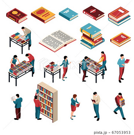 Book Fair Exhibition Set 67053953