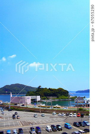 鳥羽市、ミキモト真珠島とその周辺の風景 67055290