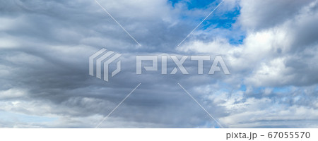 Overcast sky background with clouds Overcast sky background with clouds 67055570