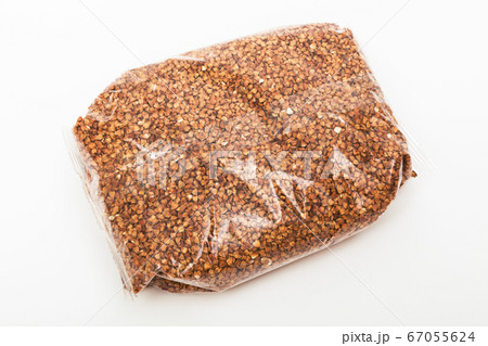 Bag Soup On White Background Stock Photo 318118364