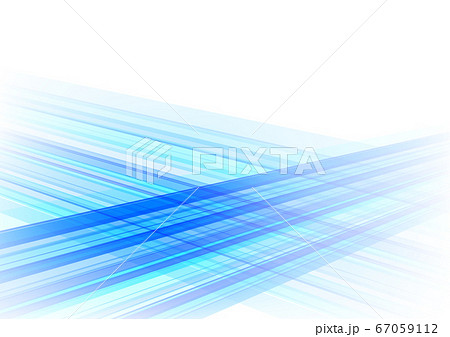 青色の幾何学模様抽象背景直線的素材のイラスト素材