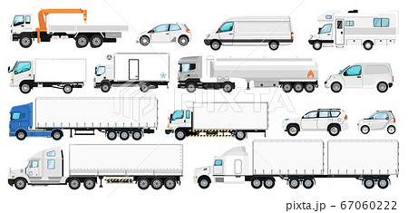 Vehicle branding set. Transport template Vehicle branding set. Transport template 67060222