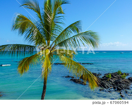 Turquoise beach view on the Indian Ocean in Grand Turquoise beach view on the Indian Ocean in Grand 67060594