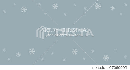 simple christmas greeting card with snow flakes simple christmas greeting card with snow flakes 67060905