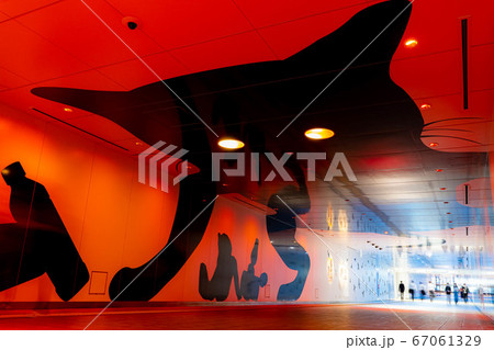 名古屋市の地下通路　ルーセントアベニュー　【愛知県】 67061329