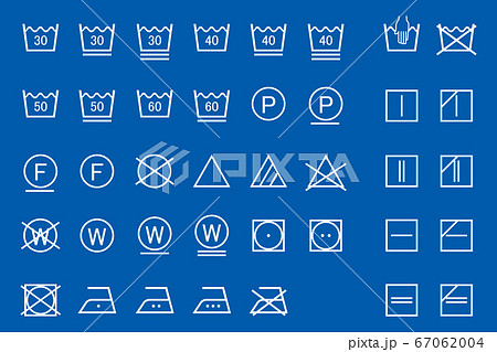 洗濯表示一覧 67062004