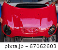 Red car bonnet ,Finished sprayed 67062603