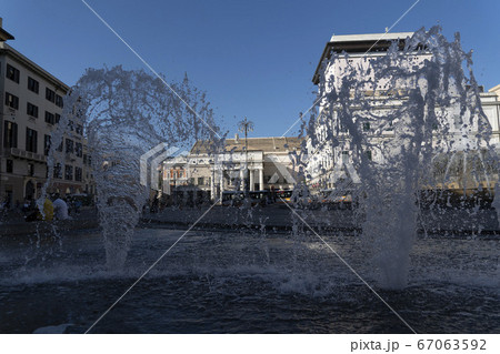 genoa porta soprana medieval gate 67063592
