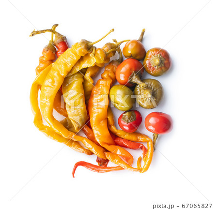 Pickled chili peppers. Pickled chili peppers. 67065827