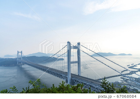 [岡山県]瀬戸大橋（鷲羽山展望台） 67068084