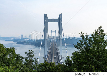 [岡山県]瀬戸大橋（鷲羽山展望台） 67068085