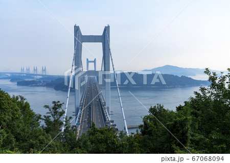 [岡山県]瀬戸大橋（鷲羽山展望台） 67068094