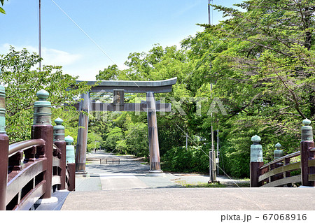 柳川市 三柱神社の鳥居 柳川市 三柱神社の鳥居 67068916