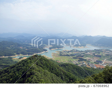 堤川市 忠州湖 飛鳳山 67068962