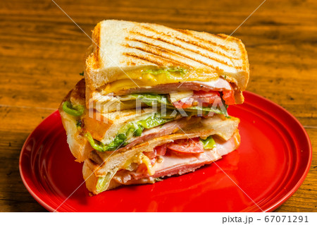 ホットサンドウィッチ　 hot sandwich 67071291