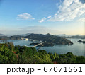 しまなみ来島海峡・カレイ山展望台からの眺め 67071561