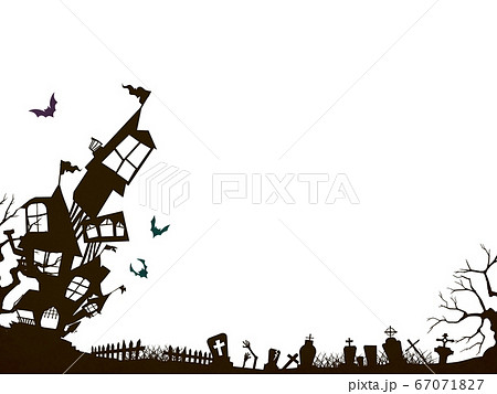 ハロウィンの素材のイラスト素材