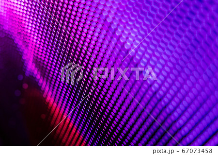 CloseUp LED blurred screen. LED soft focus 67073458