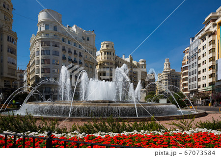 Town Hall Square in Valencia Town Hall Square in Valencia 67073584