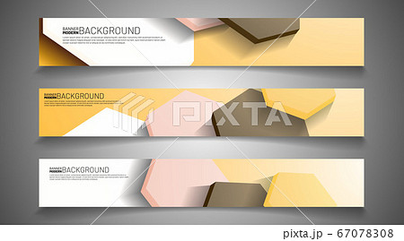 Vector material design banner background. Abstract 67078308