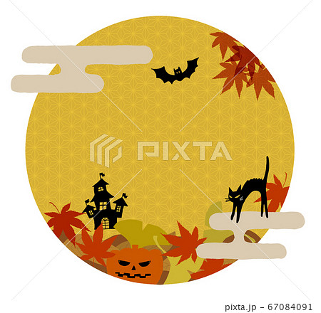 ハロウィンの月 67084091