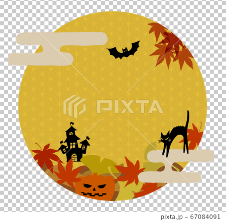 ハロウィンの月 67084091
