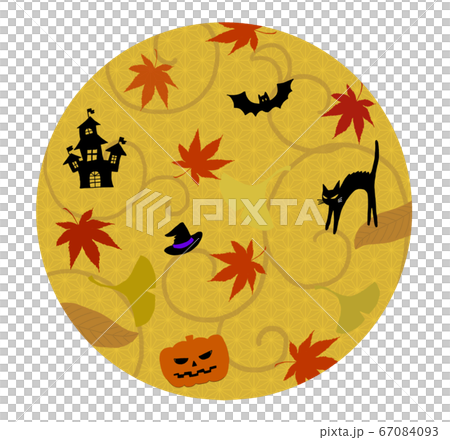 ハロウィンの月 67084093