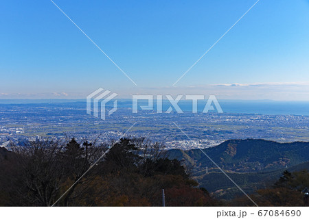 大山阿夫利神社下社からの眺望 大山阿夫利神社下社からの眺望 67084690