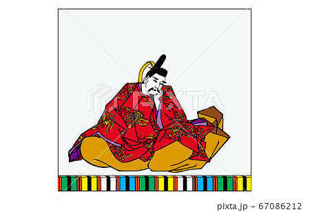 今様百人一首吾妻錦枠あり歌仙絵99後鳥羽院 67086212