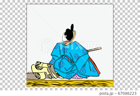 今様百人一首吾妻錦枠あり歌仙絵93鎌倉右大臣 67086223