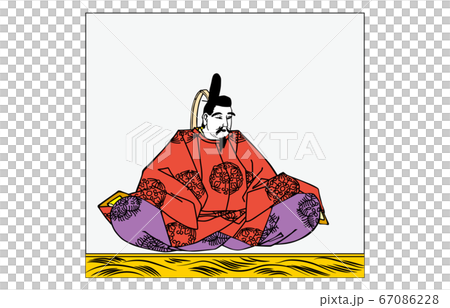 如今的Hyakunin Isshu Azuma Nishiki帶有詩篇的框架83大田俊雄女皇 如今的Hyakunin Isshu Azuma Nishiki帶有詩篇的框架83大田俊雄女皇 67086228
