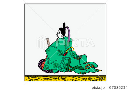 今様百人一首吾妻錦枠あり歌仙絵76法性寺入道前関白太政大臣 今様百人一首吾妻錦枠あり歌仙絵76法性寺入道前関白太政大臣 67086234