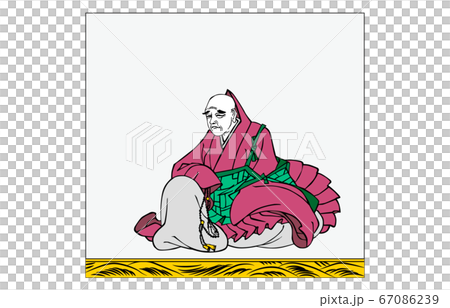 今様百人一首吾妻錦枠あり歌仙絵70良暹法師 67086239