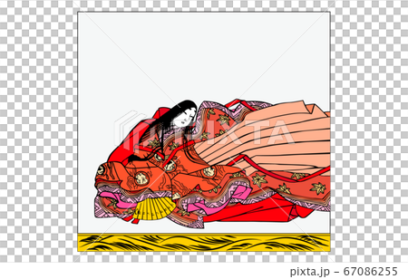 今様百人一首吾妻錦枠あり歌仙絵59赤染衛門 67086255