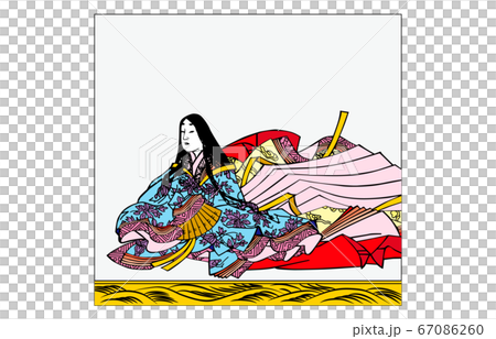 今様百人一首吾妻錦枠あり歌仙絵56和泉式部 67086260