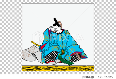 今様百人一首吾妻錦枠あり歌仙絵45謙徳公 67086269
